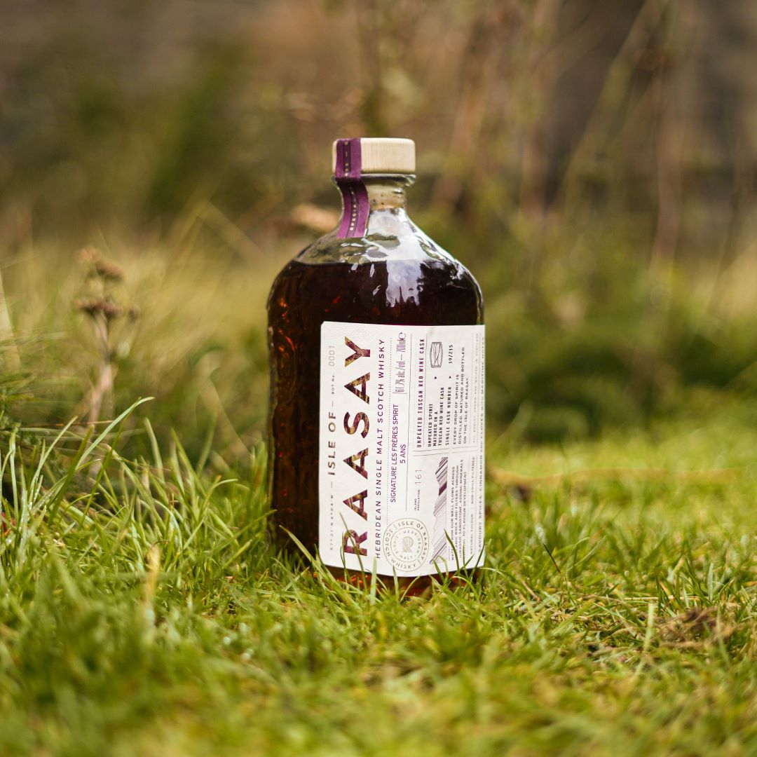 Isle of Raasay whisky - Unpeated Toscan Red Wine
