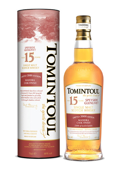 Tomintoul 15 ans 2008 Madeira Cask Finish